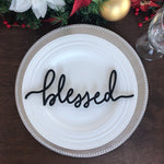 Table Place Setting Word